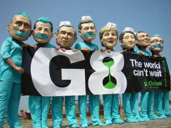Proteste gegen den G8-Gipfel